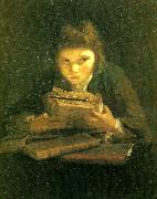 boy reading, Sir Joshua Reynolds